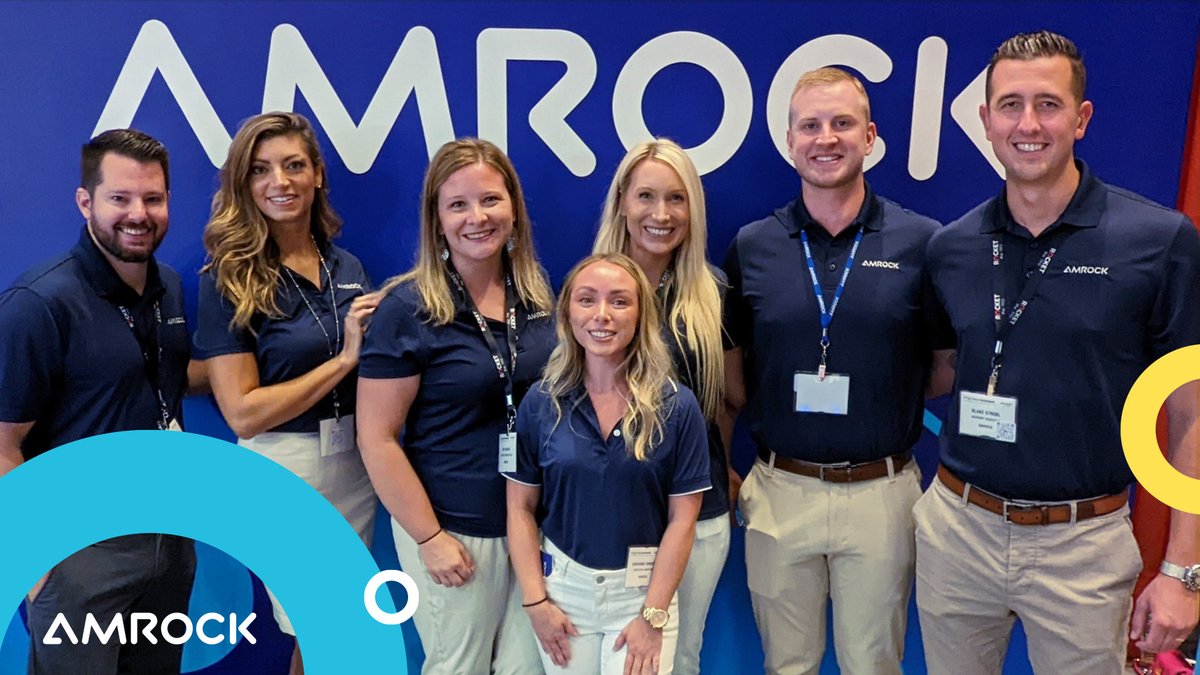 Amrock's tweet photo. Thank you to everyone at #OriginatorConnect2022 who took the time to stop by the #Amrock booth. We enjoyed the conversations and met some great brokers and other industry folks. Check out our blog post about the show: https://t.co/0uiXP3oYA5 https://t.co/97spxq6QBg