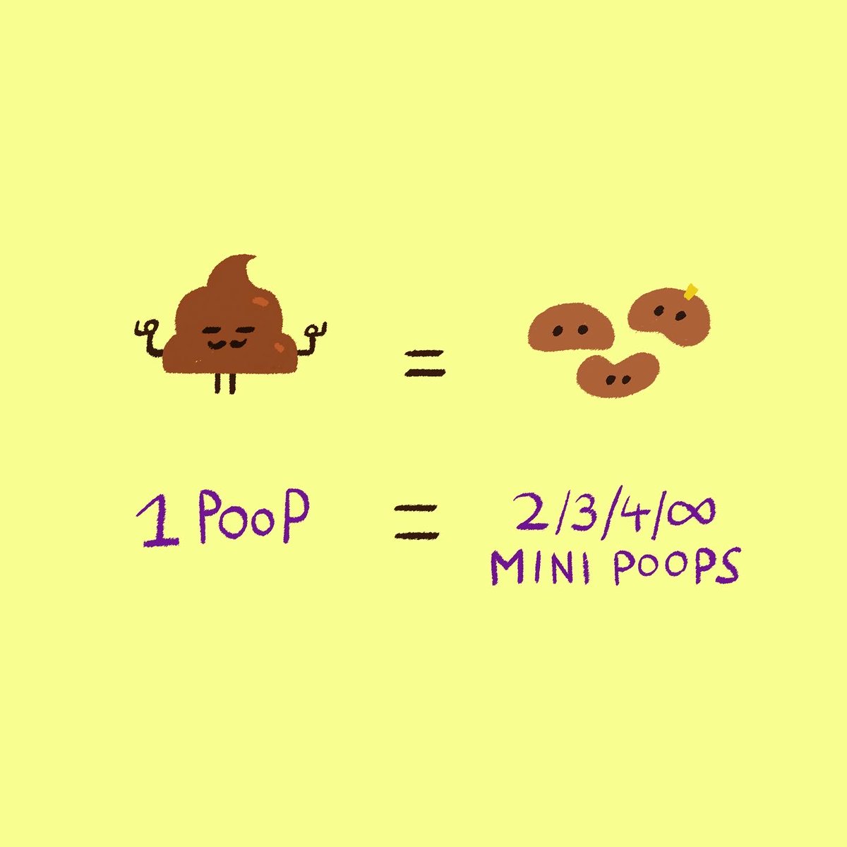 「A poop comic. I think about this a lot.1」|Celine Chooのイラスト