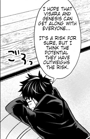 So now he was living with not one, but two world boss level creatures in his small home in the forest on the 6'th floor. 

He'd converted the entirety of the upstairs floor into rooms for the pair of them. "Well. At least my life isn't boring."