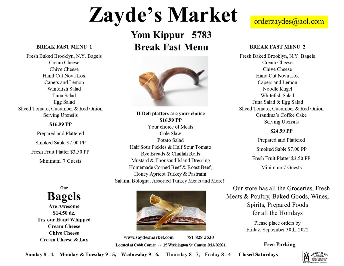 Zayde's Market tweet media