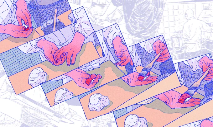 Illustrations for  on articles about influences of "Jiro Dreams of Sushi" in different perspectives. Thank you lead editor Erin DeJesus   