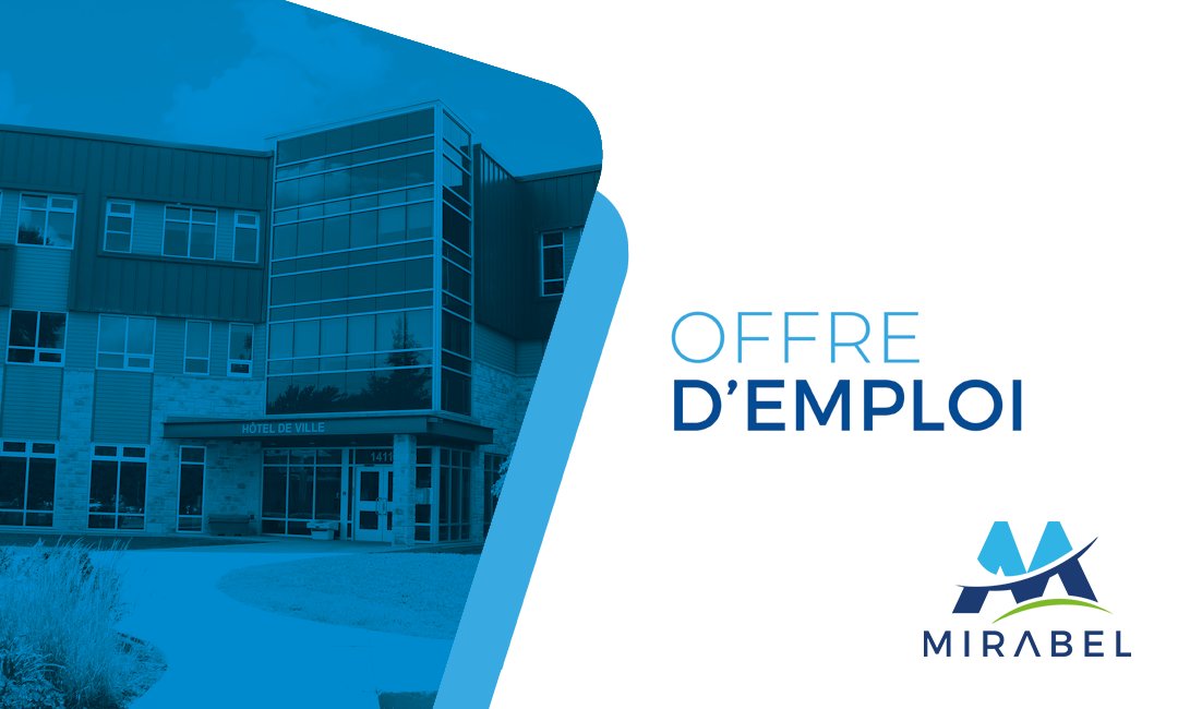 La Ville est à la recherche de personnes dynamiques pour combler le poste de brigadier scolaire sur appel à des fins de remplacement pour tous les secteurs de Mirabel.

Ce poste vous intéresse? Nous voulons vous rencontrer! Postulez dès maintenant ➡ bit.ly/3Rpa0Rk
