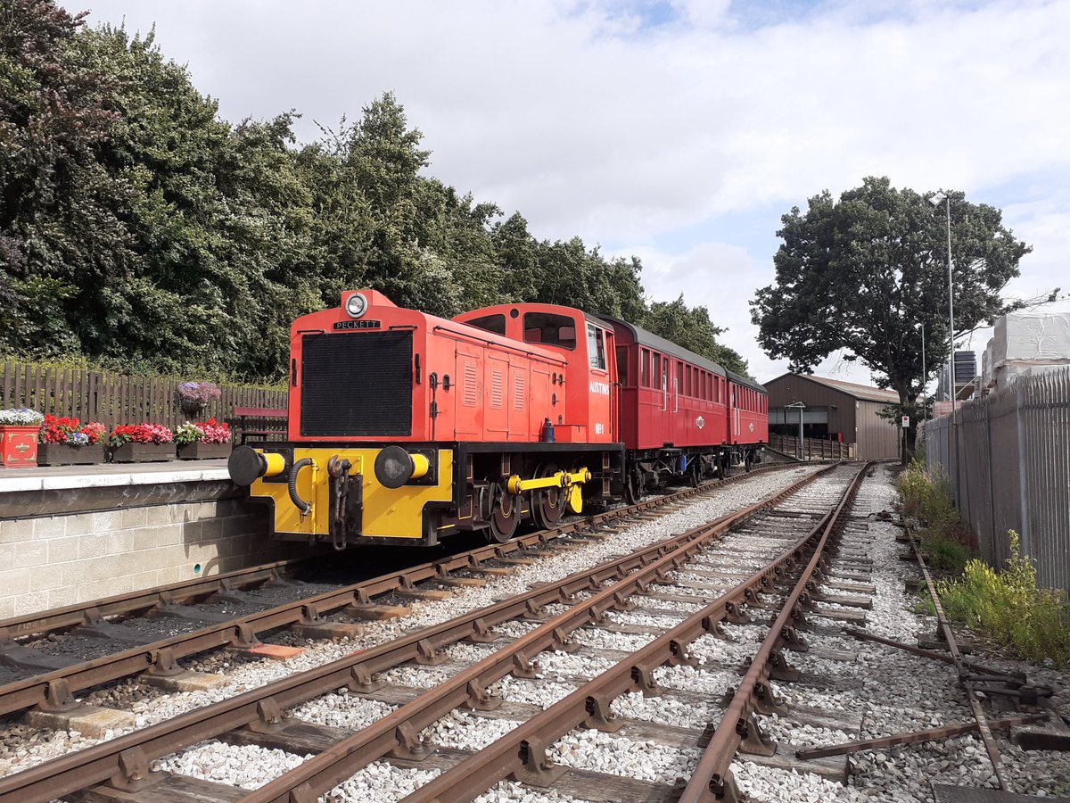 Austins No.1 takes out the last of our summer Wednesday trains on 31st with the first train leaving Moor Road at 10.30am till 3.30pm.