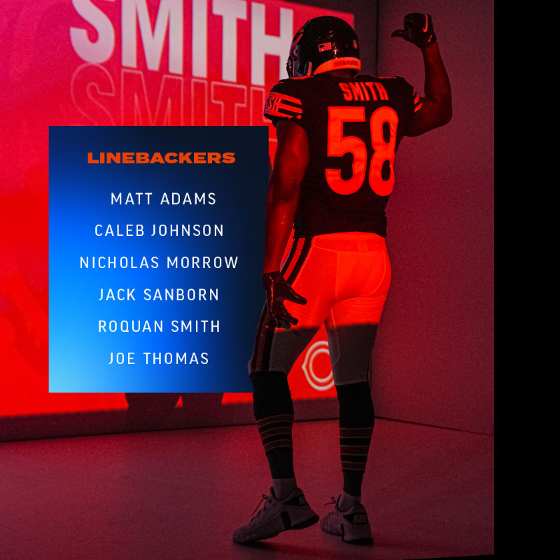 ChicagoBears's tweet photo. 🗣 SQUAD UP