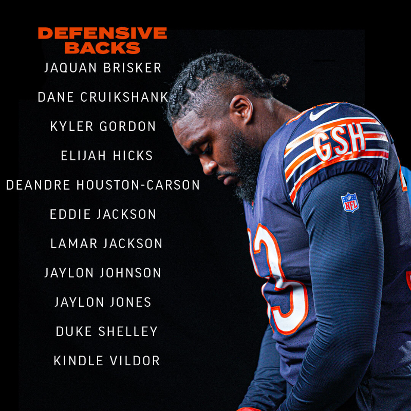 ChicagoBears's tweet photo. 🗣 SQUAD UP