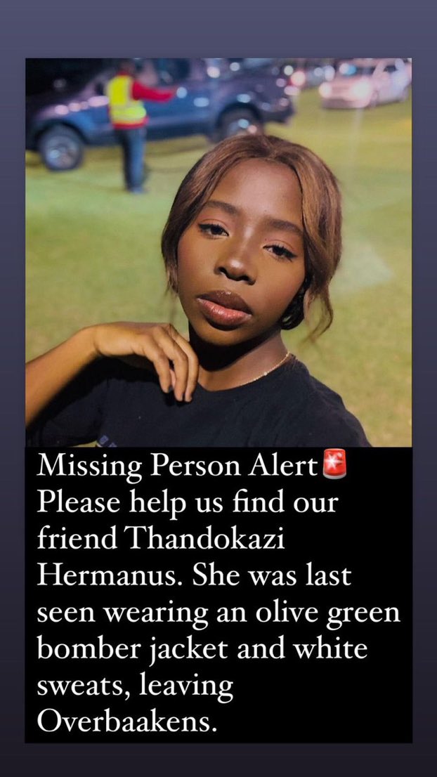 MasaDiamond_'s tweet photo. Please help find Thandokazi 🙏🏾 https://t.co/McsYIlli13