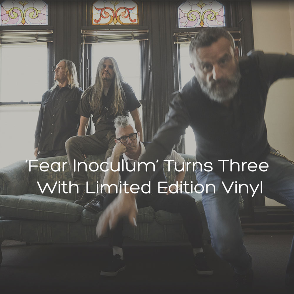 Tool’s Grammy winning masterpiece #FearInoculum was released 3 years ago today. 🤘 This year, the #Tool Store released 2 special versions of the album &amp; an exclusive merch collection.

Read about the chart-topping album &amp; the full merch &amp; media collection: bit.ly/3wGF5Z1