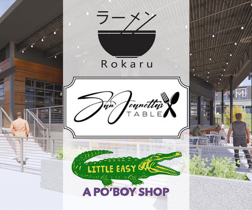 ElementEatery's tweet photo. We are so excited to announce the next three vendors at Element Eatery — Rokaru Ramen, San Jeanetta's Table, and Little Easy (brought to you by BrewRiver Creole Kitchen)!
Visit the https://t.co/UGU8yEhawj to learn more! https://t.co/N1YZ9i3937