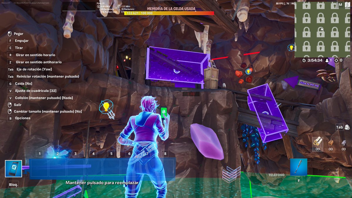 WeilonYt's tweet photo. @FNCreate I have been 6 months working to build this map.
Today I got up to find that even after deleting all the objects that I could, the map now occupies 133,000 and I can no longer even play the island.
Please Fortnite reverse the situation. 
#MoreMemoryFNC #SaveFNCreative https://t.co/gv2Lnm1YEh