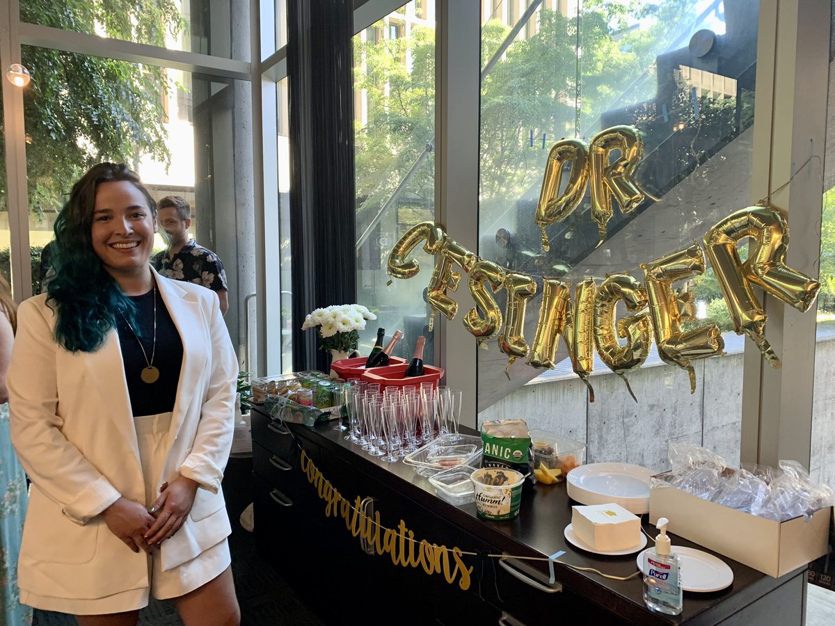 Michelle Reniere (@renierelab) on Twitter photo Congrats to <a href="/MonicaCesinger/">Monica Cesinger</a> for successfully defending her thesis!! She will definitely be missed! Congrats to <a href="/MonicaCesinger/">Monica Cesinger</a> for successfully defending her thesis!! She will definitely be missed!