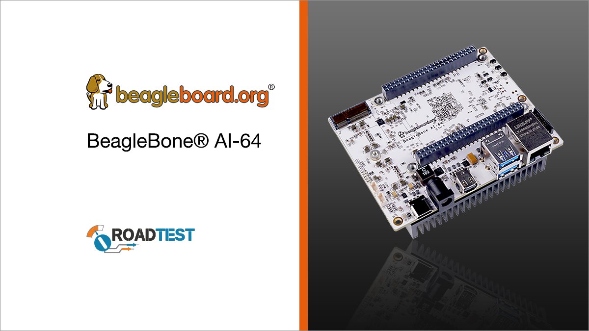 E14Community's tweet photo. Review the latest @beagleboardorg kit in this #RoadTest! The #BeagleBoneAI-64 supports developing #ArtificialIntelligence and #MachineLearning solutions with the convenience of the BeagleBone platform https://t.co/aJhBX41I4t https://t.co/93hnMRyXUQ
