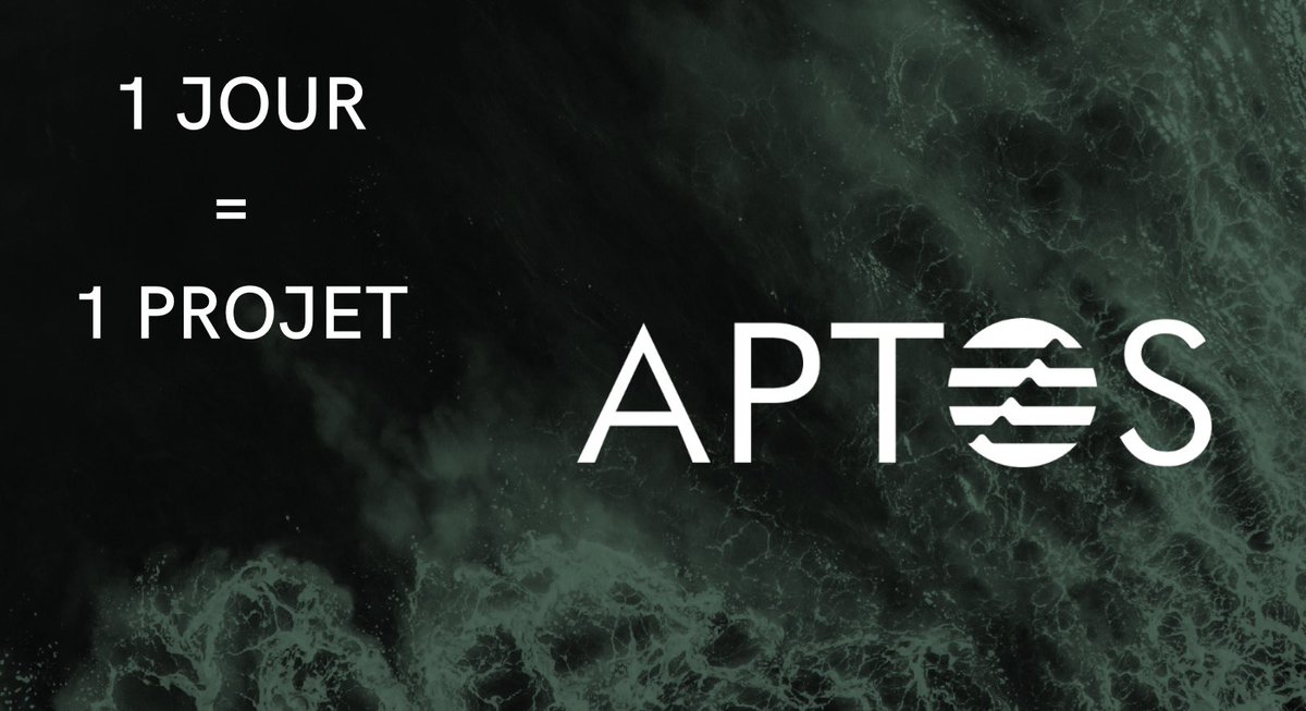 0xthoan's tweet photo. [THREAD]

1 JOUR = 1 PROJET ➡️ @AptosLabs 

Depuis le lancement du testnet de la nouvelle Blockchain @AptosLabs , de nombreux projets se développent pour le futur lancement. Dex, Wallet, Marketplace NFT… Le but est de proposer un projet par jour en 1 tweet. https://t.co/9LXLGExQZI