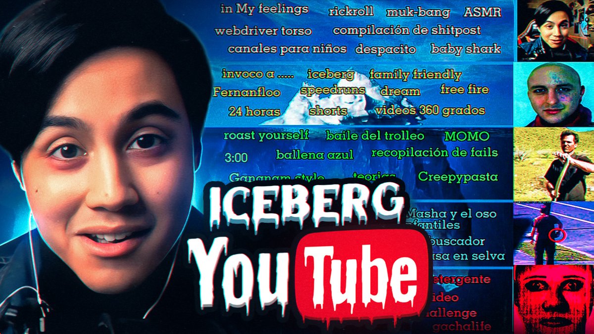 Pipepino 🍞🥒 on Twitter "El ICEBERG DE LAS POLEMICAS DE YOUTUBERS https