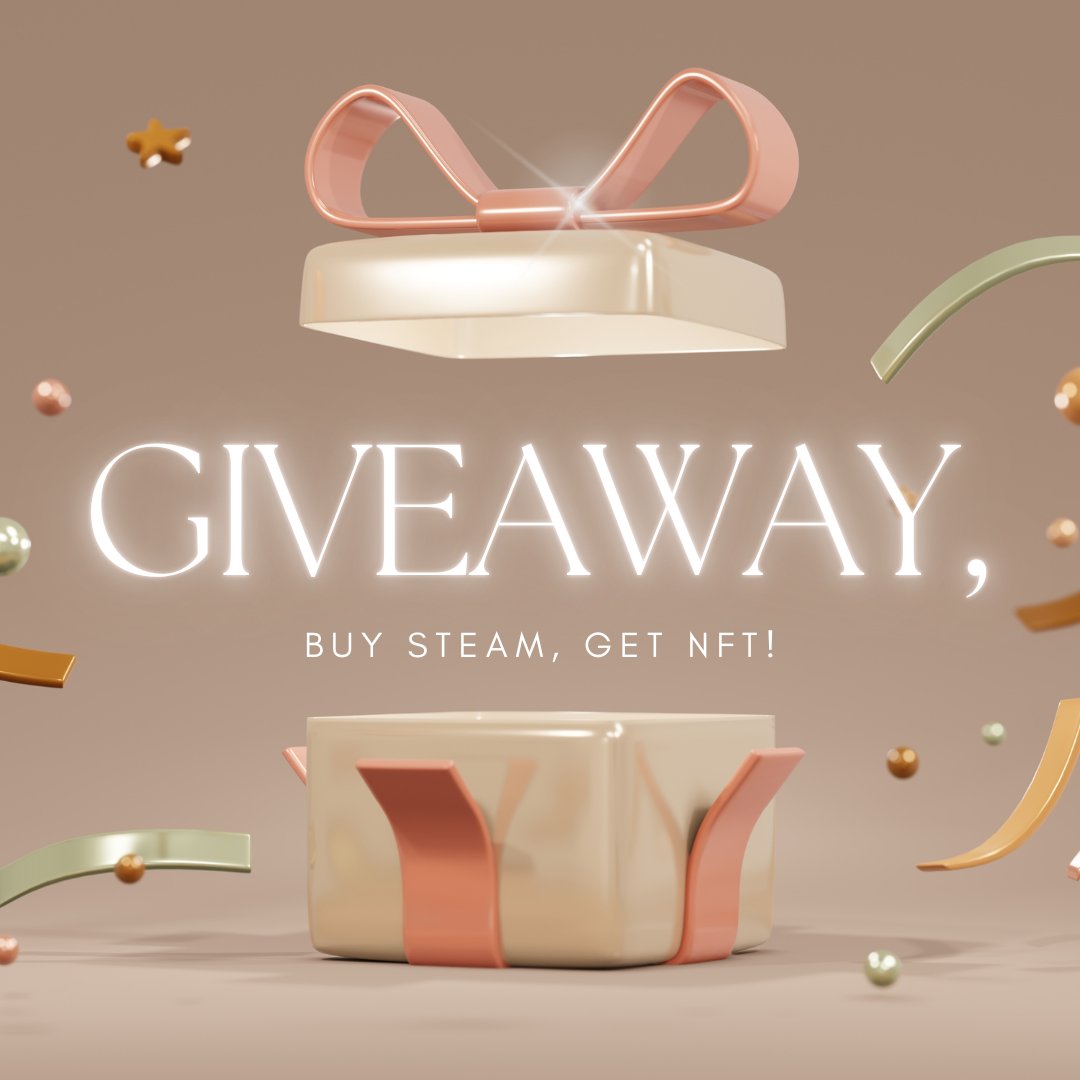Buy 1 $STEAM and get a $HDOG #NFT! 🔥