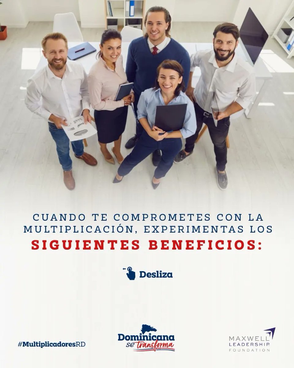 dosetransforma's tweet photo. “Agregamos valor a personas que multiplican ese valor en otros”. Cuando agregas valor a las personas, creces en credibilidad e influencia en sus vidas, y así las lideras.

#DominicanaSeTransforma #Valores #Compromiso #Crecimiento #Liderazgo #Éxito https://t.co/pw4AWJa6gO