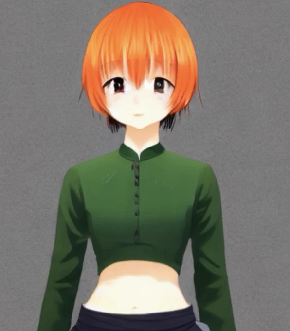 AIデザインの謎衣装のコトブキ=サン 