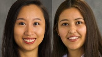 ChemistryUIUC's tweet photo. Celebrating our 2022 Inclusive Leadership Award winners Anita Wo @ChemistryUIUC &amp; runner-up Claudia Berdugo-Díaz @ChBEIllinois whose graduate student peers nominated them for their impact promoting #diversity &amp; #inclusion. #chemtwitter 
https://t.co/OuXoka0KGz https://t.co/XTD0iebZtu