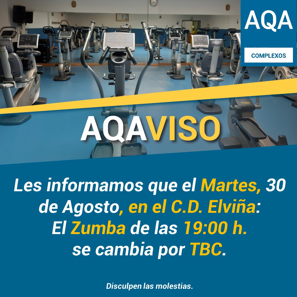 aqacomplexos's tweet photo. ⚠️#AQAviso ⚠️ https://t.co/aJv9p50nrW