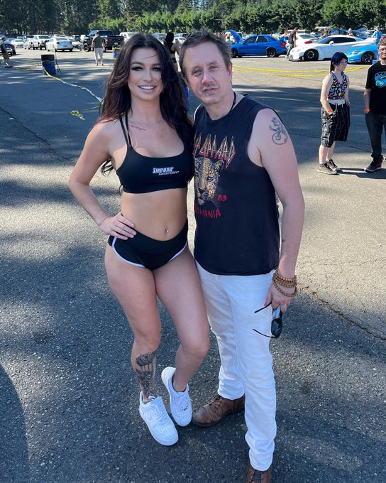 I had so much fun joining the IFO models this Sunday at Pacific Raceways!  Shoutout @ChadLindberg and