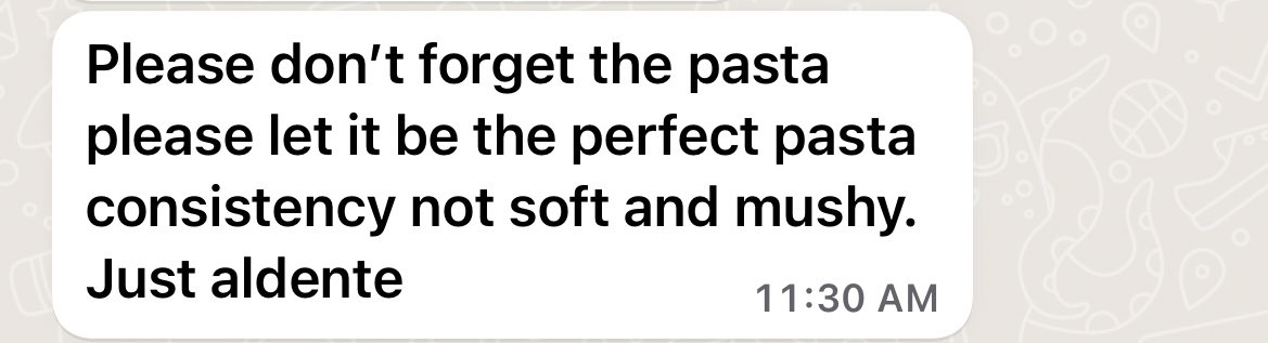 AidylKitchen's tweet photo. Check this out. 

Slide 1 - The Request

Slide 2 - The Meal

Slide 3 - The Feedback 

This spaghetti was pasta-tively amazing.  👌 https://t.co/TJFsmeJUDN