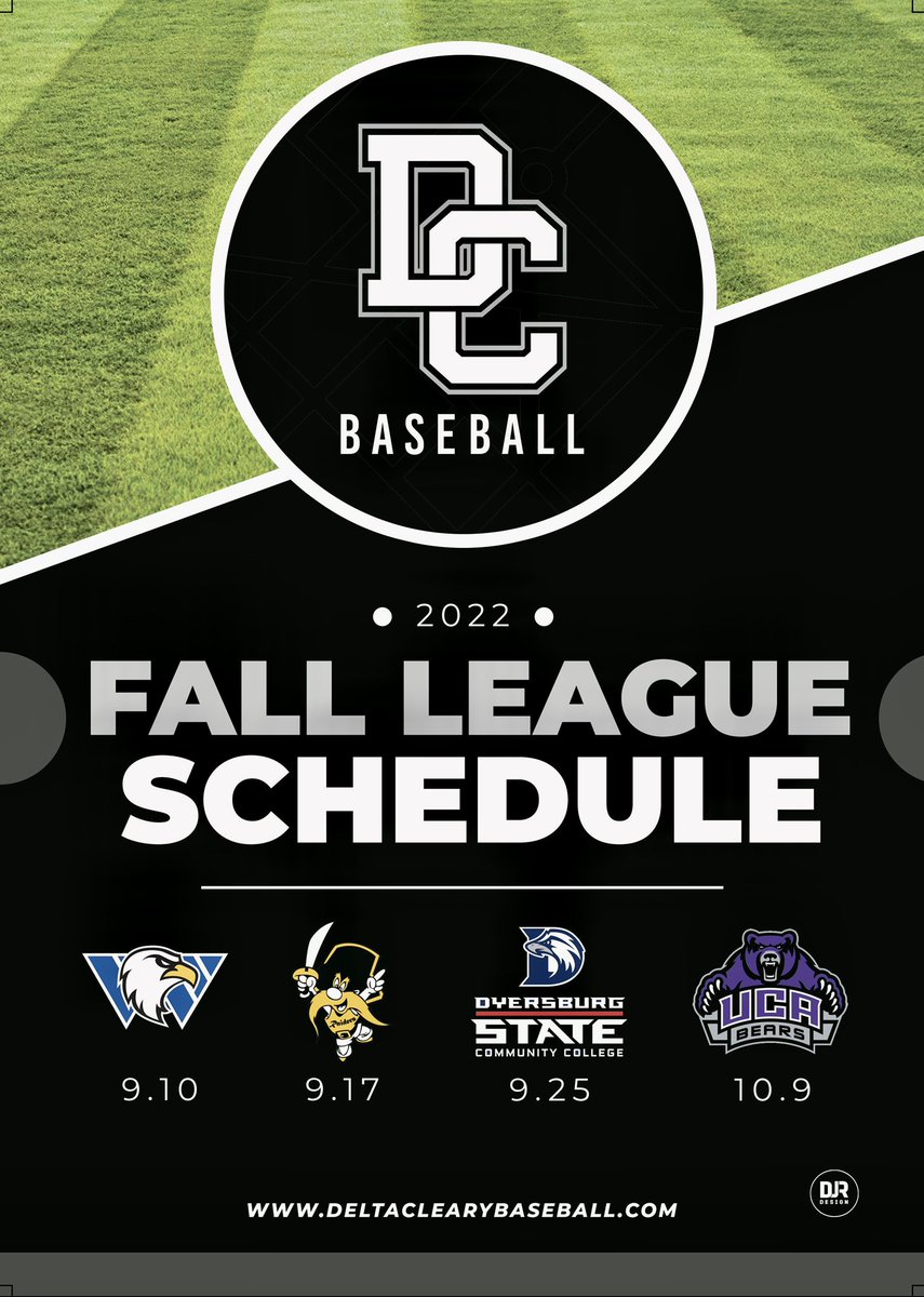 2022 Fall League Schedule #Baseball #Fall #DC