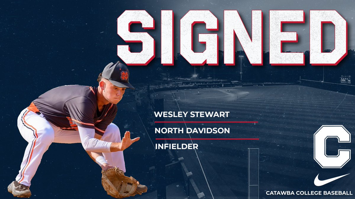 CatawbaBaseball's tweet photo. Wesley Stewart is an Infielder from Lexington, NC out of North Davidson High School https://t.co/4IzhXNAmGs