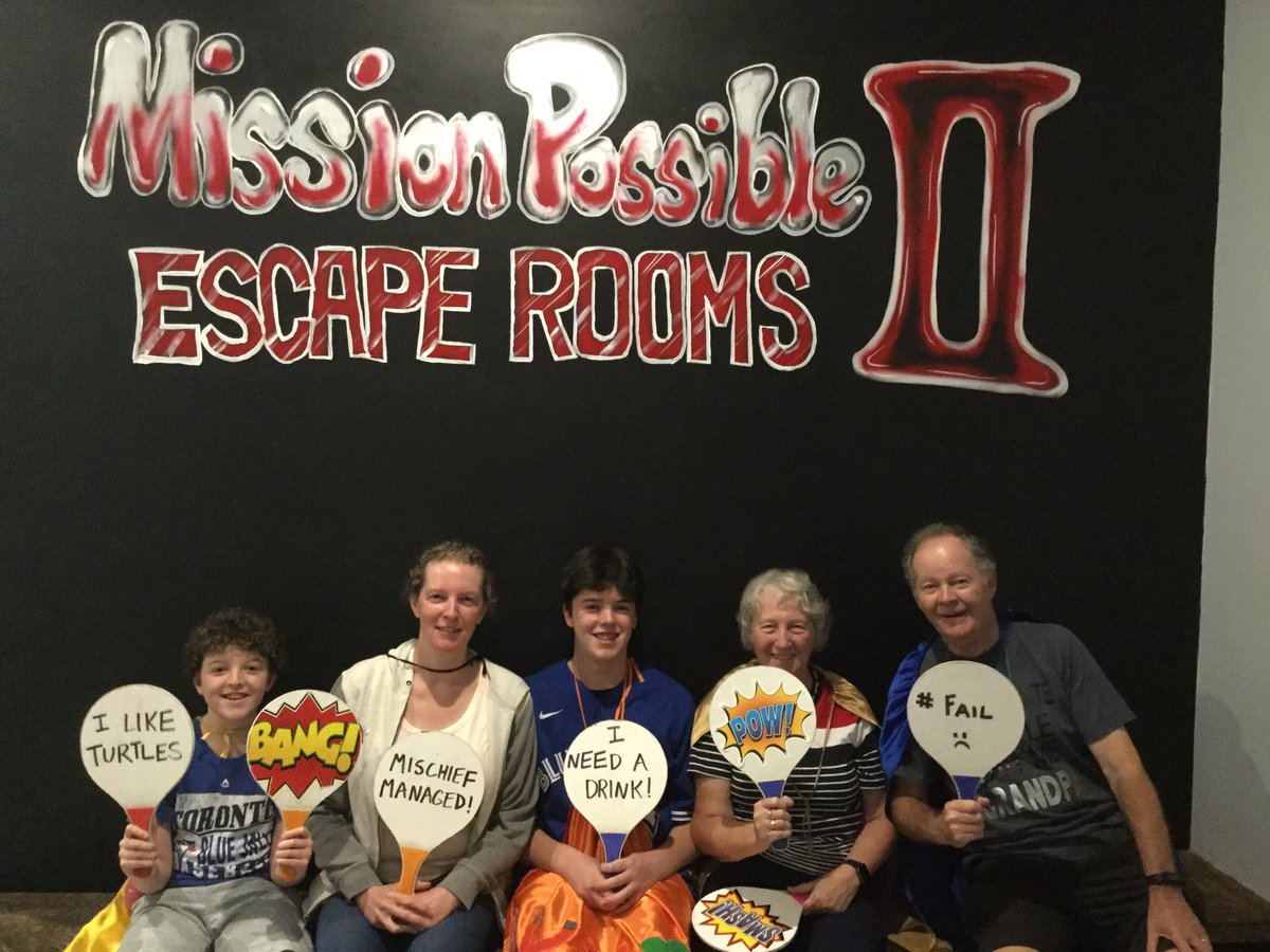 MP2Milton's tweet image. These heroes managed to escape and save the day! #missionpossible2