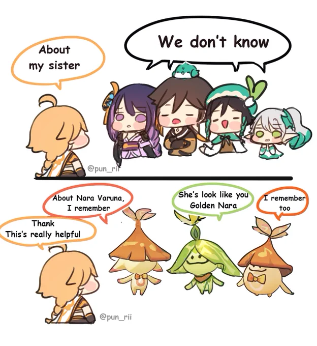😅 #zhongli #xiao #aether #RaidenEi #kusanali #venti 