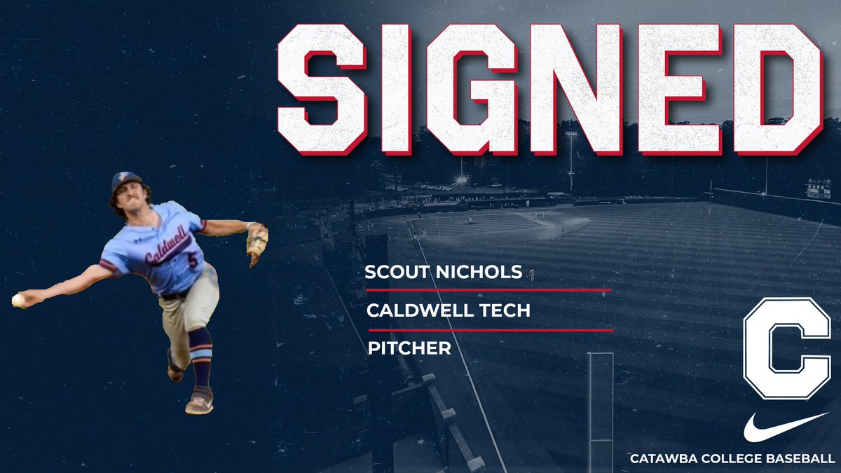Catawba Baseball on Twitter "Scout Nichols is a RightHanded Pitcher