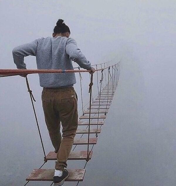 MisterSalesman's tweet photo. Would you walk across this bridge? https://t.co/kyKi5mtu8t