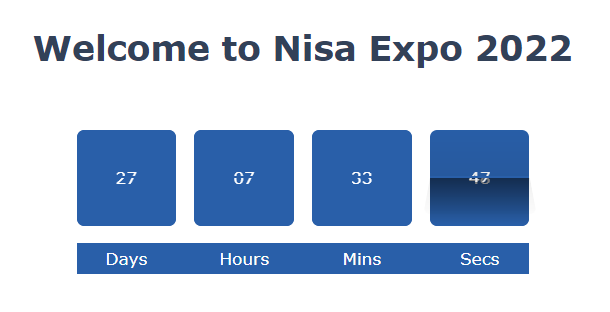 Not long now until we're all back at <a href="/NAECStoneleigh/">NAECStoneleigh</a> for our annual #NisaExpo  We’re really looking forward to seeing many old faces as well as lots of new ones!