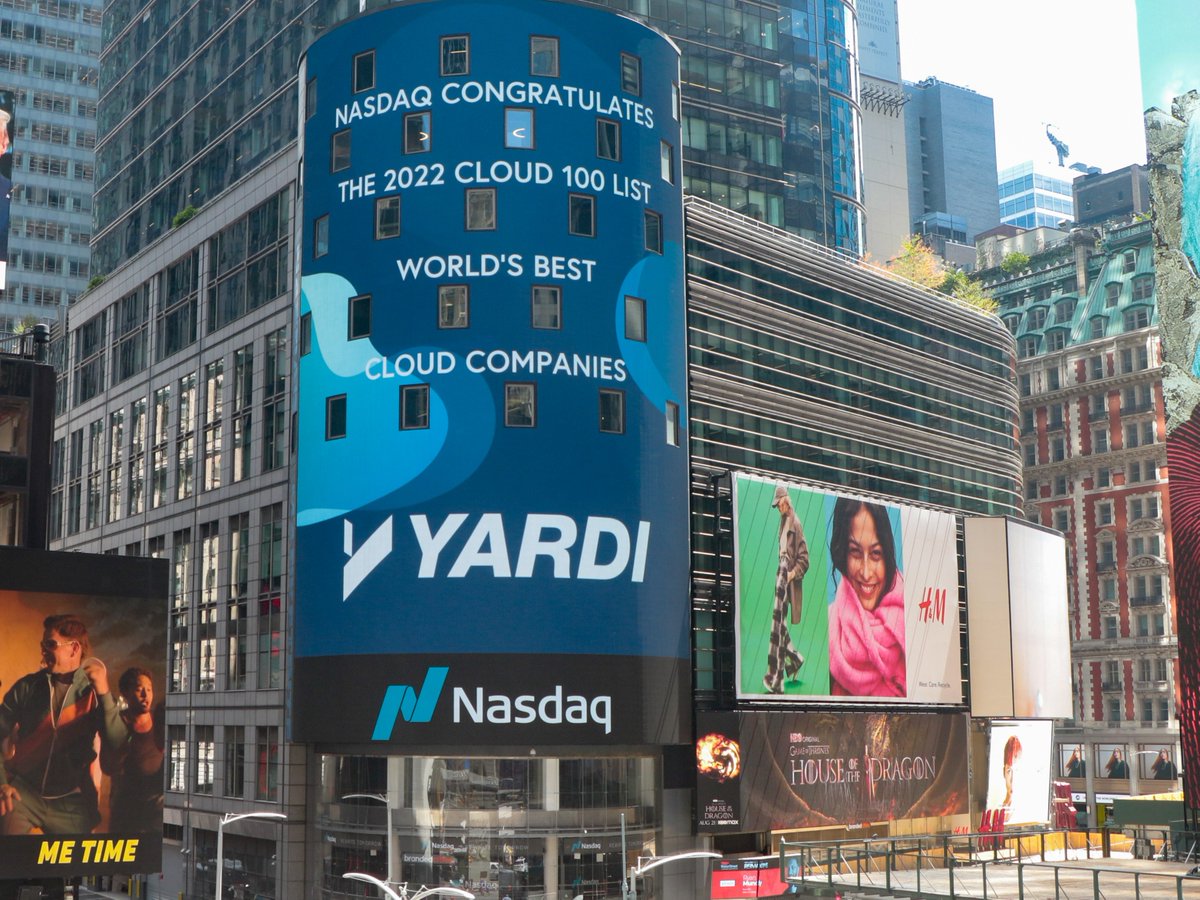 ICYMI, Yardi has been named to the <a href="/Forbes/">Forbes</a> 2022 Cloud 100, the definitive ranking of the top 100 private cloud companies in the world, published by Forbes. Yardi was a member of the inaugural Cloud 100 in 2016 and is No. 51 this year. bit.ly/3QtKH0a