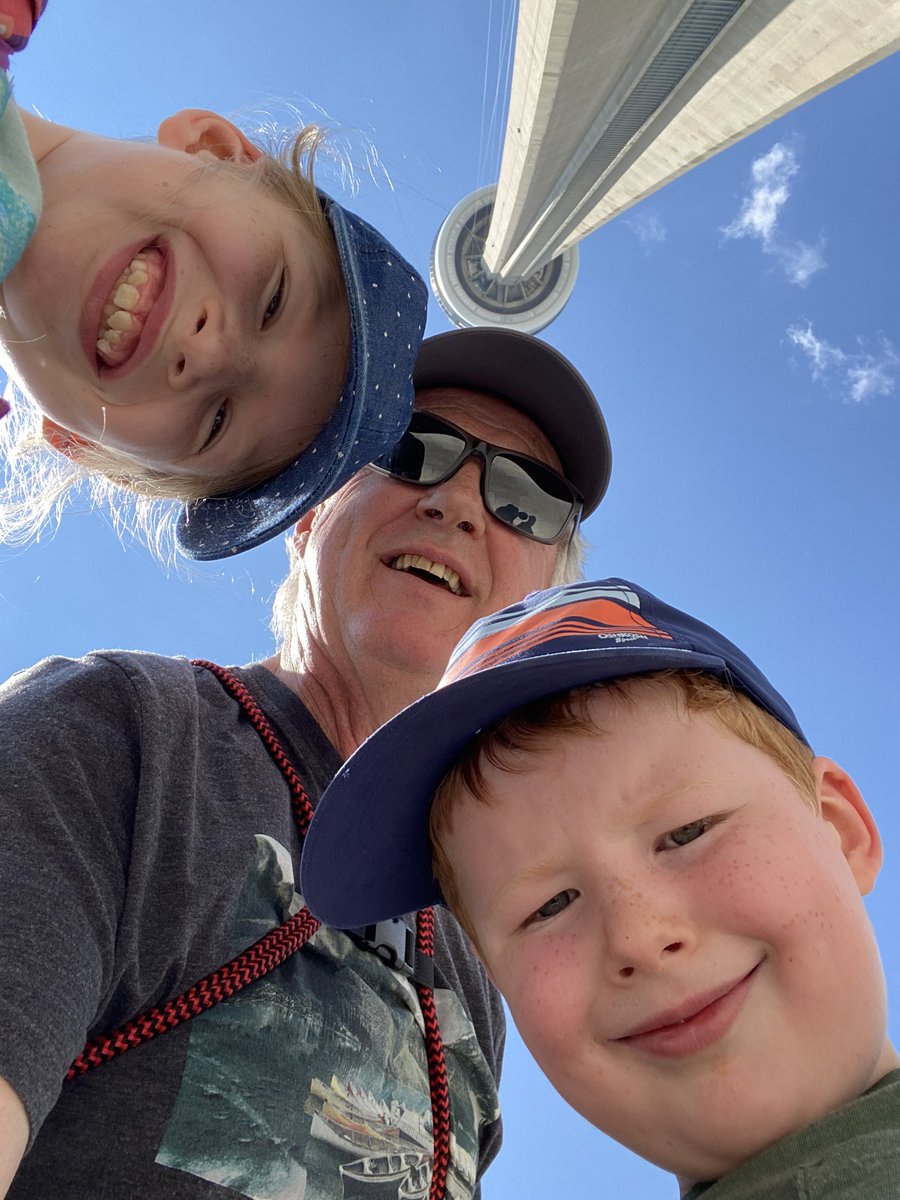 #mondayselfie #SummerSelfie Nana is going to the theatre So Granddad is taking the grandkiddos to the CN tower for the day. Always fun day!!