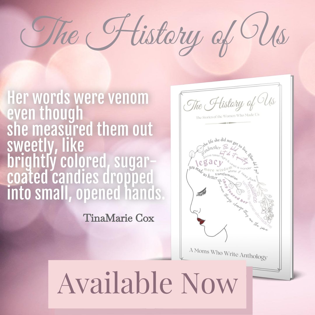 tinamarie_cox's tweet photo. https://t.co/k0BDTDHebW
βThe History of Us, a Moms Who Write anthology, is now available to order! My poem in this compilation, Inheritance, is quoted in the pic!
Thanks to those who support https://t.co/D5itknpFJC
#momswhowrite #creativemoms #writermoms #WritingCommunity https://t.co/EGADCYKQRh