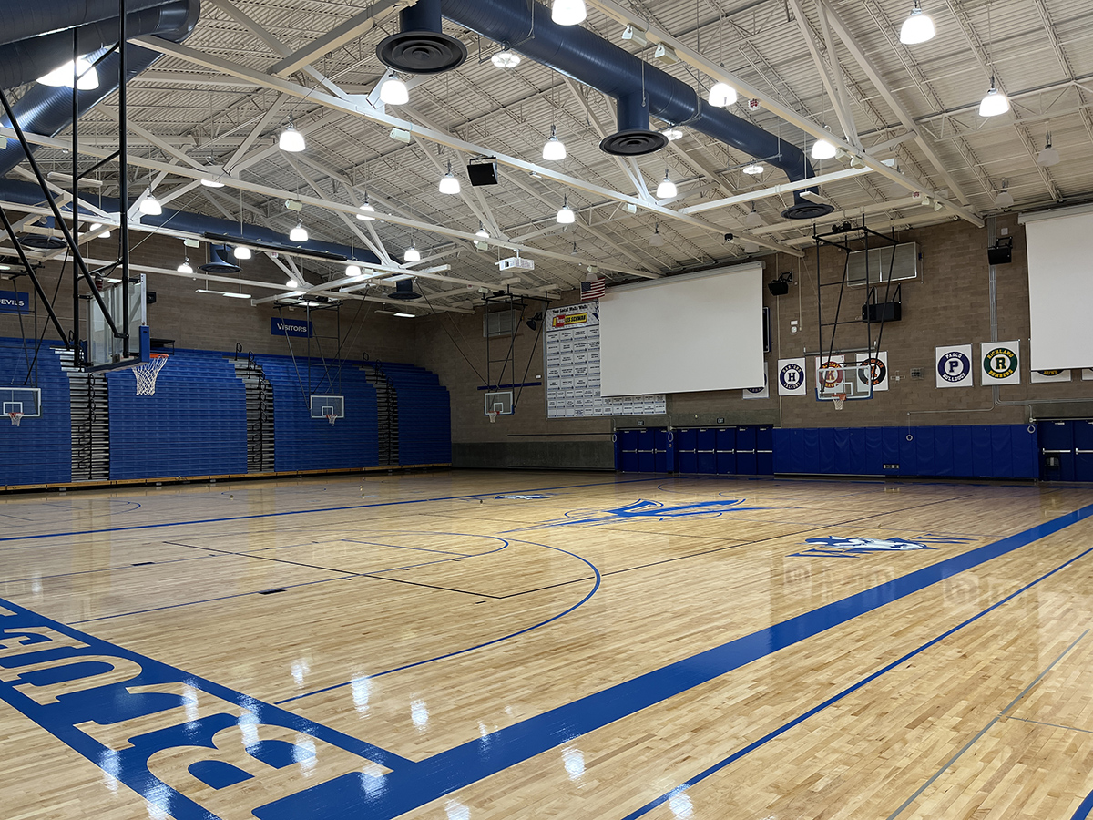 wwschools's tweet photo. @wwschools continues to make preventative maintenance a priority with the resurfacing of several gym floors over the summer. Big Blue Boosters' generous donation helped fund the painted graphics of the 32-year-old Wa-Hi gym floor.  https://t.co/bWbCzUeJuo #bigblueboosters https://t.co/xyA232A6VZ