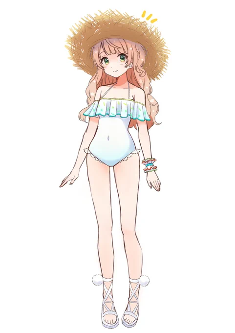 色々考えましたが、やっぱり水着を着て欲しいっ#しぐれういサマー 
