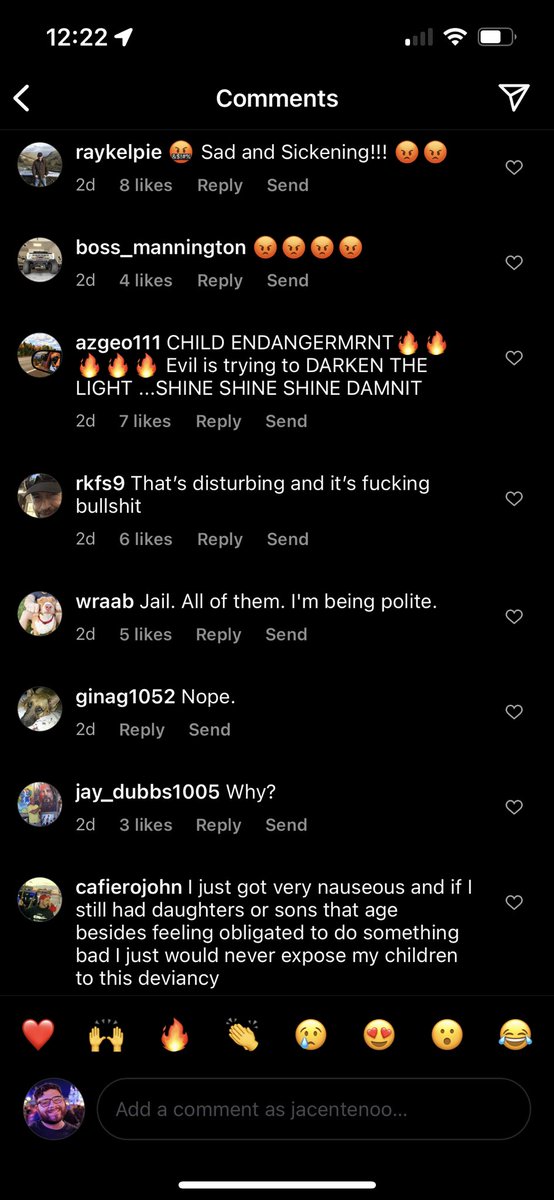 JACentenoo's tweet photo. The comments are the saddest part because in reality they aren’t aware of how this affects real kids who have been abused. Kids having fun at a show and brunch is now abuse. https://t.co/yZjtvK41uS