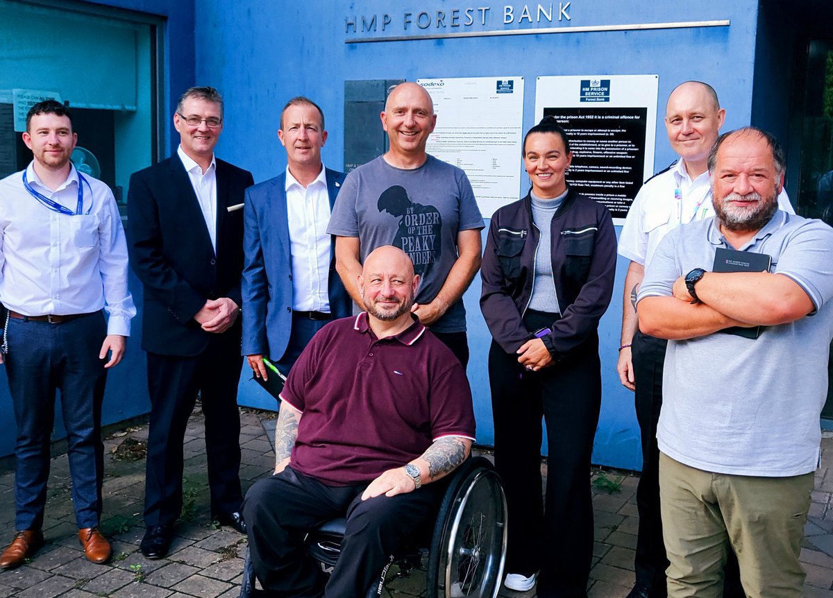 On Friday we got together <a href="/hmpforestbank/">HMP Forest Bank</a> <a href="/HMPHindley/">HMPHindley</a> <a href="/HmpManchester/">HMP Manchester</a> @ProjectNova_UK <a href="/gmarmedforces/">@GMArmedForces</a> &amp; <a href="/tetmorley/">Terry Morley</a> to look at supporting #veterans on release but also helping the prisons to start a network so they can share good practice and work together on this area.