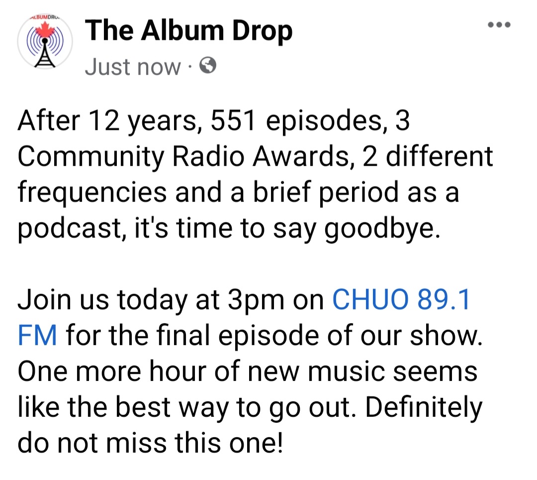 TheAlbumDrop.ca tweet media