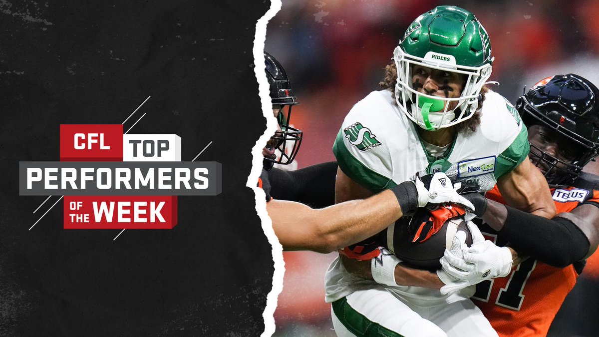 CFL's tweet photo. 170 yards through the air with five receptions....🔥

RT to VOTE @ItsKianSB as your Fan's Choice Top Performer of the Week! https://t.co/yG9KFaoOjY
