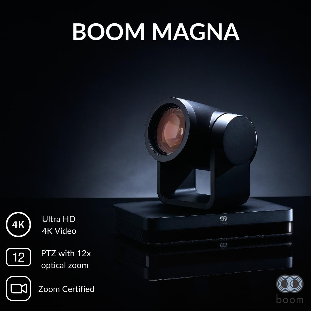 MAGNA is our #powerful #camera for better #meetings. With #UltraHD4K video & 12x optical zoom it provides a professional picture for #OnlineMeetings. The #ZoomCertified camera is perfect for conference rooms, training facilities & boardrooms.
Learn more!👉 hubs.li/Q01l1-hH0