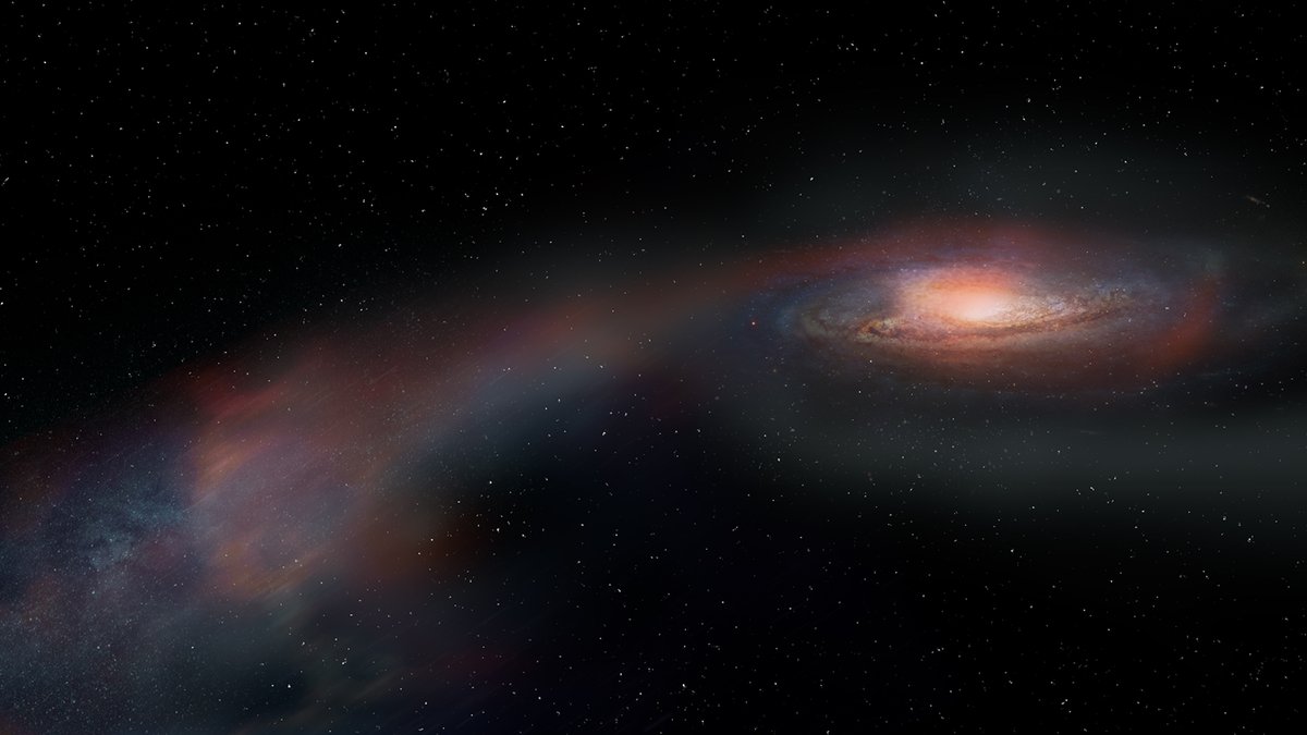 TAMU Science (@tamuscience) on Twitter photo Scientists including <a href="/TAMU/">Texas A&M University</a> astronomer Justin Spilker used <a href="/almaobs/">ALMA Observatory📡</a> and <a href="/HubbleTelescope/">Hubble Space Telescope</a> to study a newly-dormant galaxy that stopped forming stars due to fuel loss during the merging process -- a discovery that's shedding new light on galaxy evolution:
➡️ tx.ag/SpilkerTidalTa… Scientists including <a href="/TAMU/">Texas A&M University</a> astronomer Justin Spilker used <a href="/almaobs/">ALMA Observatory📡</a> and <a href="/HubbleTelescope/">Hubble Space Telescope</a> to study a newly-dormant galaxy that stopped forming stars due to fuel loss during the merging process -- a discovery that's shedding new light on galaxy evolution:
➡️ tx.ag/SpilkerTidalTa…
