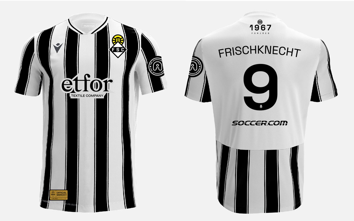 ForjaesSC's tweet photo. It's official! Forjães SC would like to welcome giant online football retailer @soccerdotcom as our official back-of-the-jersey partner. More details below: https://t.co/6G4gfV7G5E