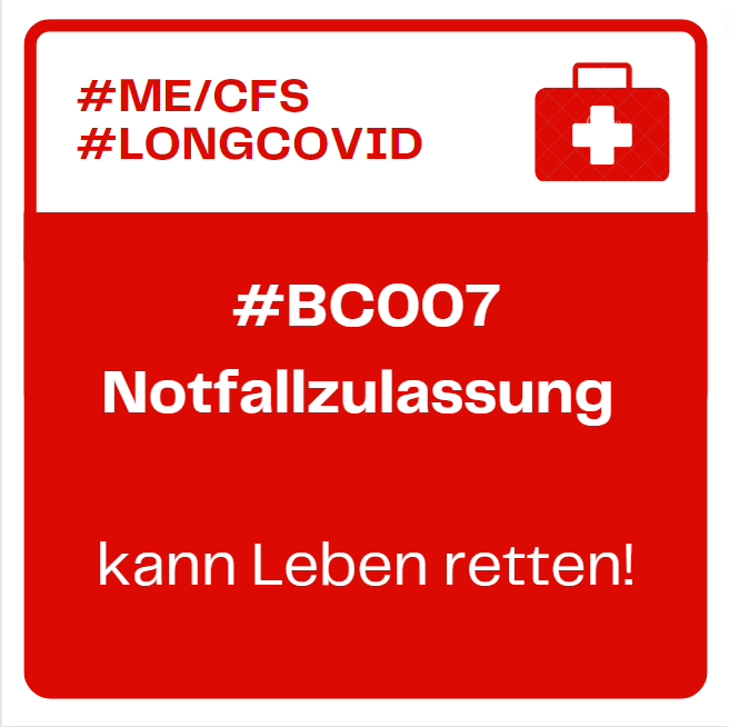 dj65792435's tweet photo. @claudia_ellert @Karl_Lauterbach #MECFS #LongCovidKids #LongCovid #PostCovid #PostVacSyndrome 
#BC007 @BerlinCures  can save lives! 
Research and Emergency Admission Now!
https://t.co/zZEzgOhxnt https://t.co/53jzUGRc6Z