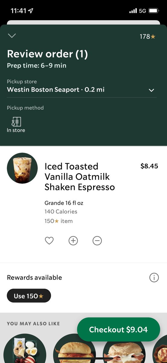Shan_Hurley's tweet photo. @Starbucks Same drink, two weeks apart…$9 for one grande drink… https://t.co/UEU6D2PllA