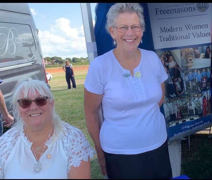 OrderWomen's tweet image. It’s been another weekend with @OrderWomen members out and about promoting the OWF. A lot more people now know women can be Freemasons! #freemasonry #UGLE