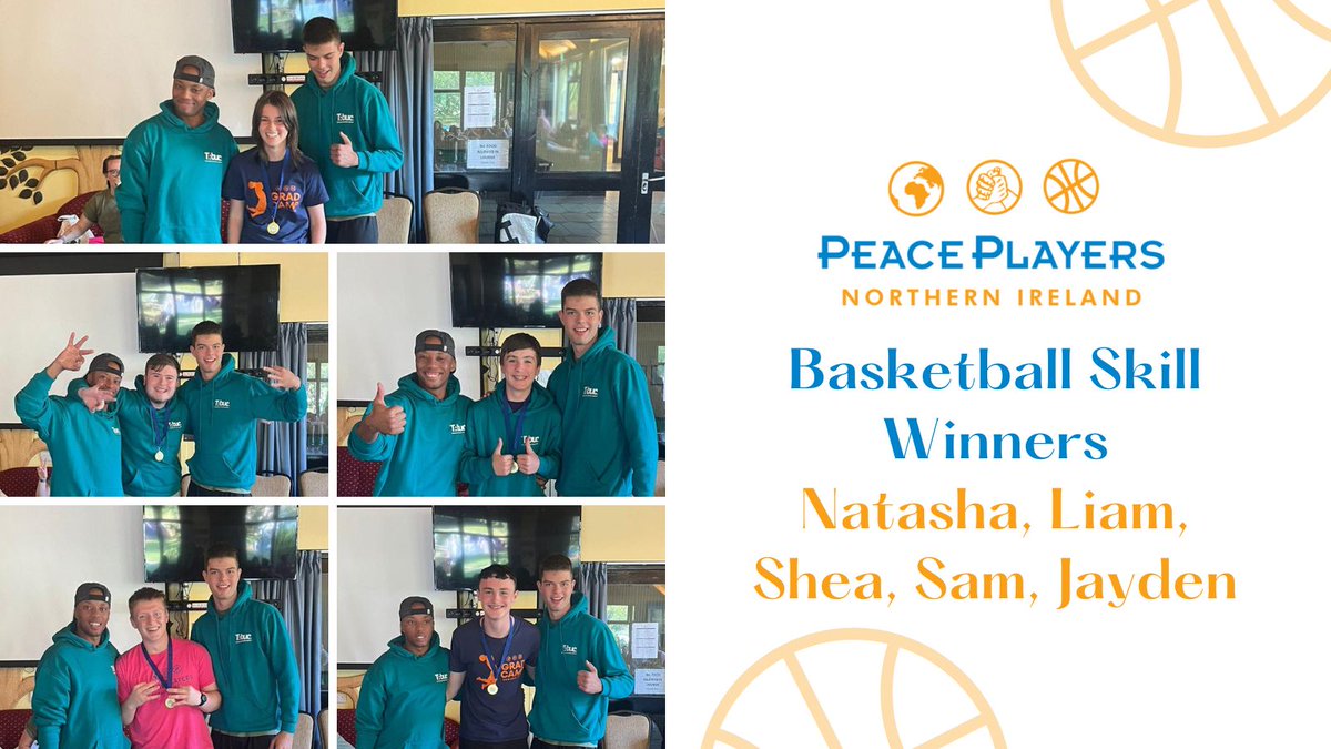 peaceplayersni's tweet photo. Congratualtions Natasha, Liam, Shea, Sam K and Jayden on their teamwork, sportsmanship and skills on the court π
#Basketball #Leadership #ItsCoolToBeAPeacePlayer https://t.co/fWiGtjsYmS