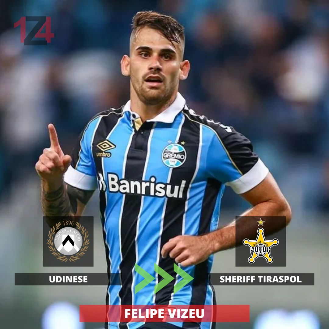 Zona14fc's tweet photo. Nombre: Felipe Vizeu
Edad: 25
Posición: Delantero
Nacionalidad: Brasil 🇧🇷
#futbol #mercadodepases #udinese #sheriff #tiraspol #vizeu https://t.co/fi3OrOegbB