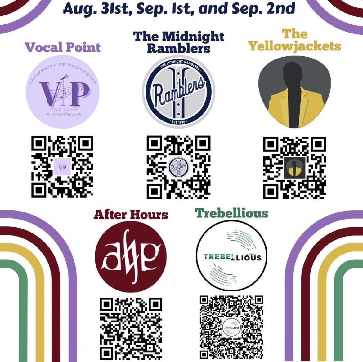 Don’t forget to sign up for auditions if you haven’t already!! We can’t wait to hear you 😁

Scan our QR code or use the link in our bio!