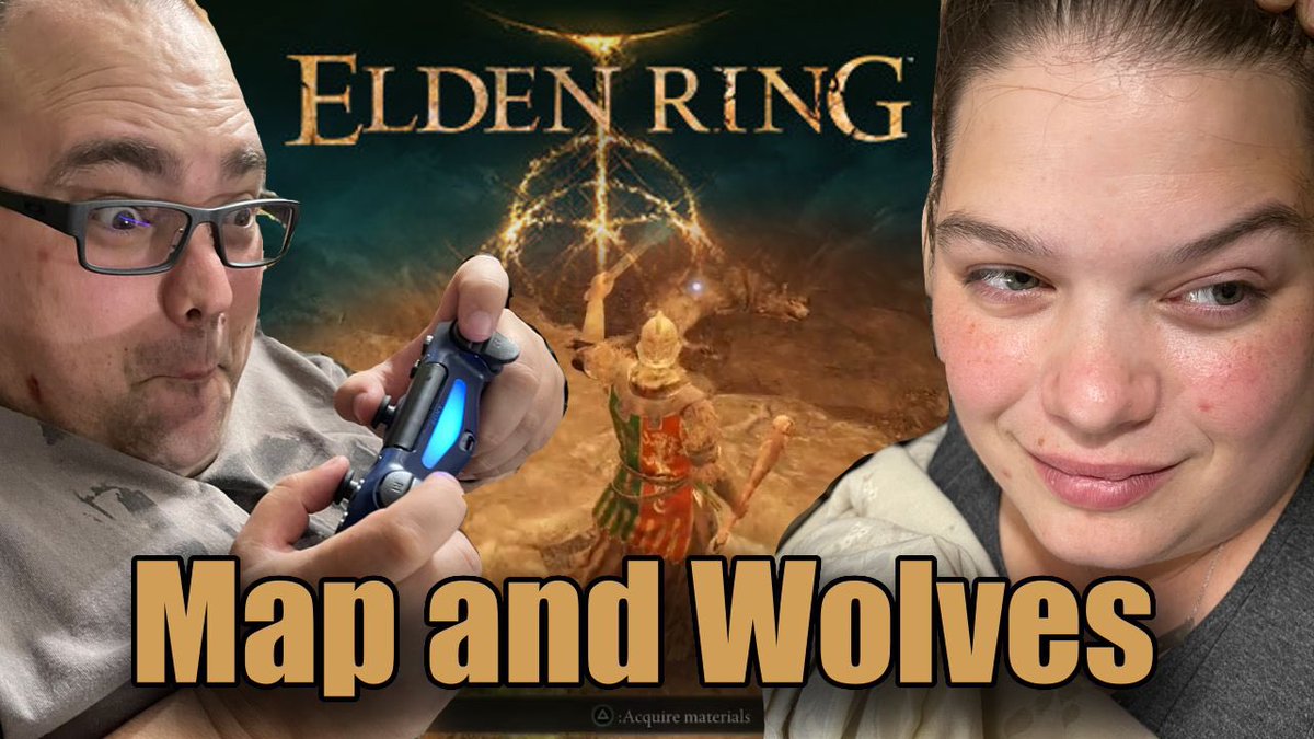 jongrzybowski's tweet photo. Watch my wife mock my Elden Ring “skills” on twitch and YouTube. https://t.co/wtwfKij09f